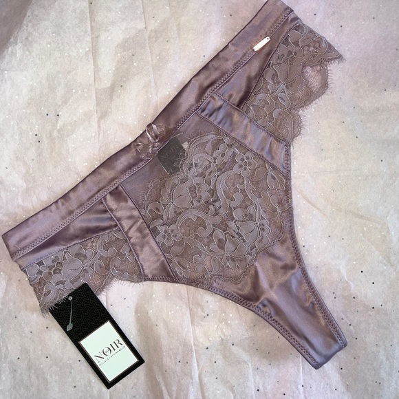 NOIR by Hunkemöller | NWT | "Heather" g-string thong - Elderberry - Picture 2 of 6